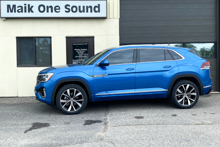 2024 VW Atlas Cross Sport with professional window tint in North Bay